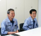 株式会社新藤　取締役 赤井 隆男 氏／営業部業務課 荻野 幸夫 氏